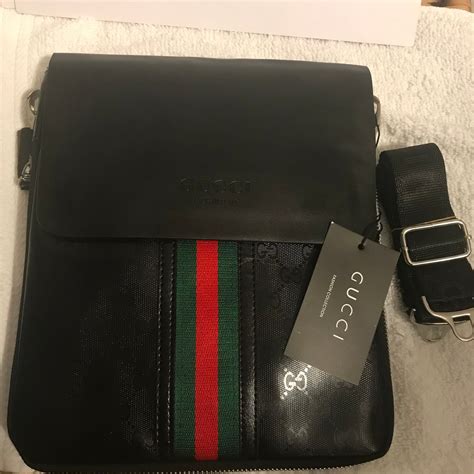 gucci bag metal strap|Gucci strap bag men.